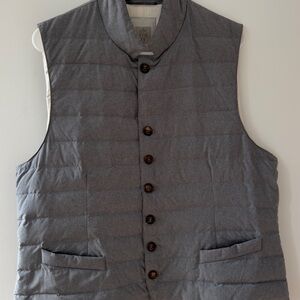 Eleventy Charcoal Padded Vest